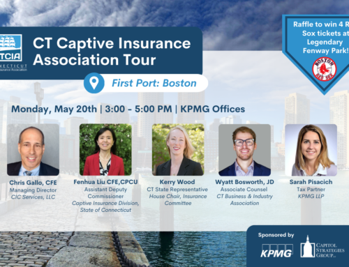 CT Captive Insurance Tour | First Port: Boston